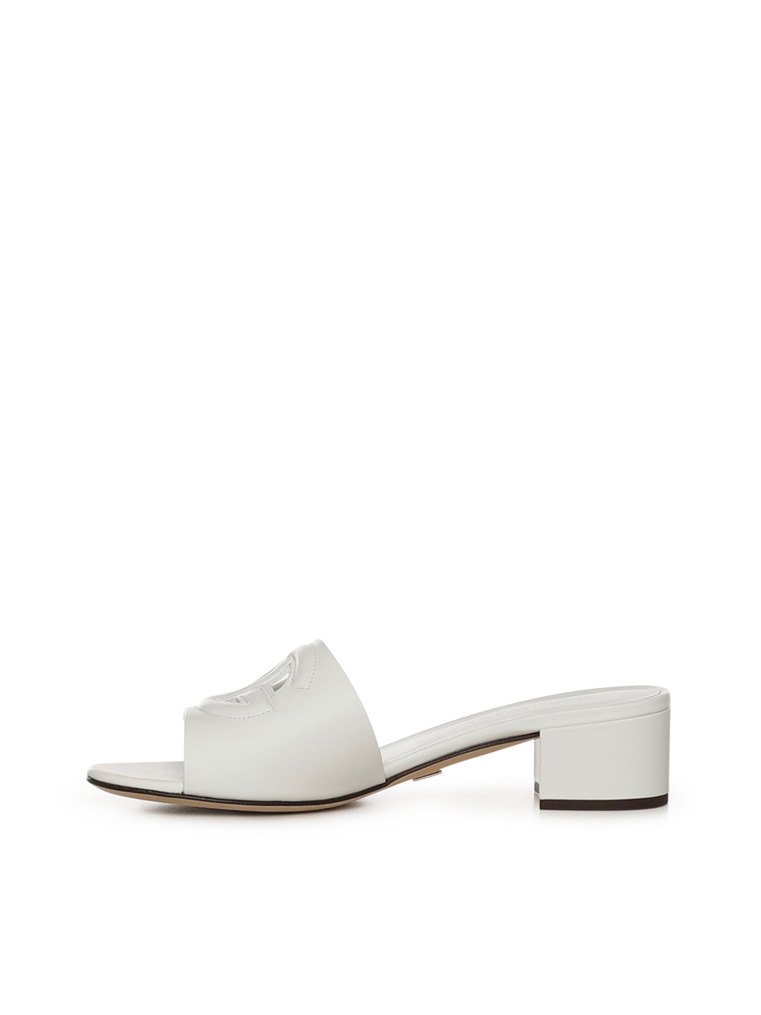 Dolce & Gabbana Sandals White Calfskin