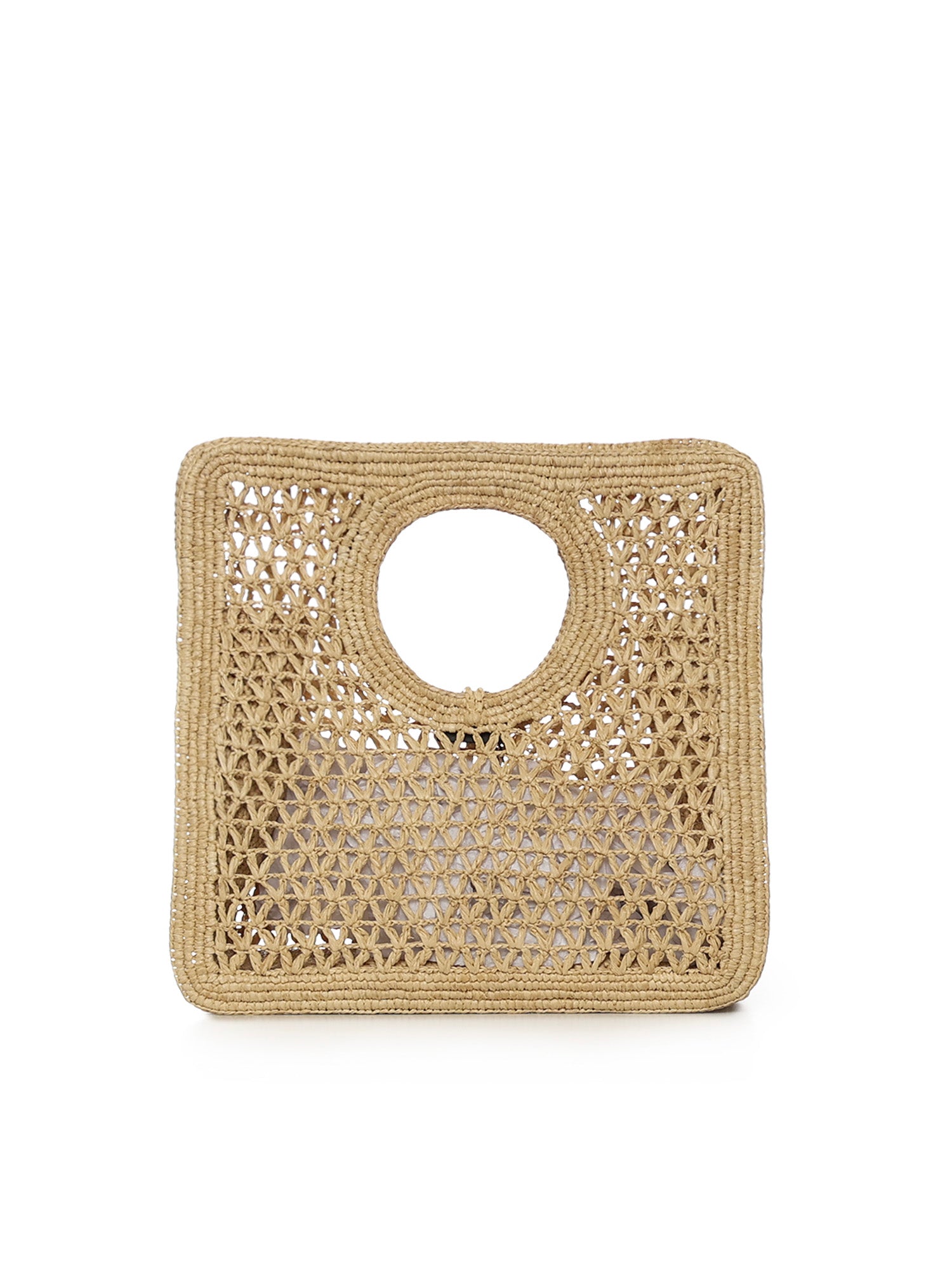 Jacquemus Bags Beige Raffia
