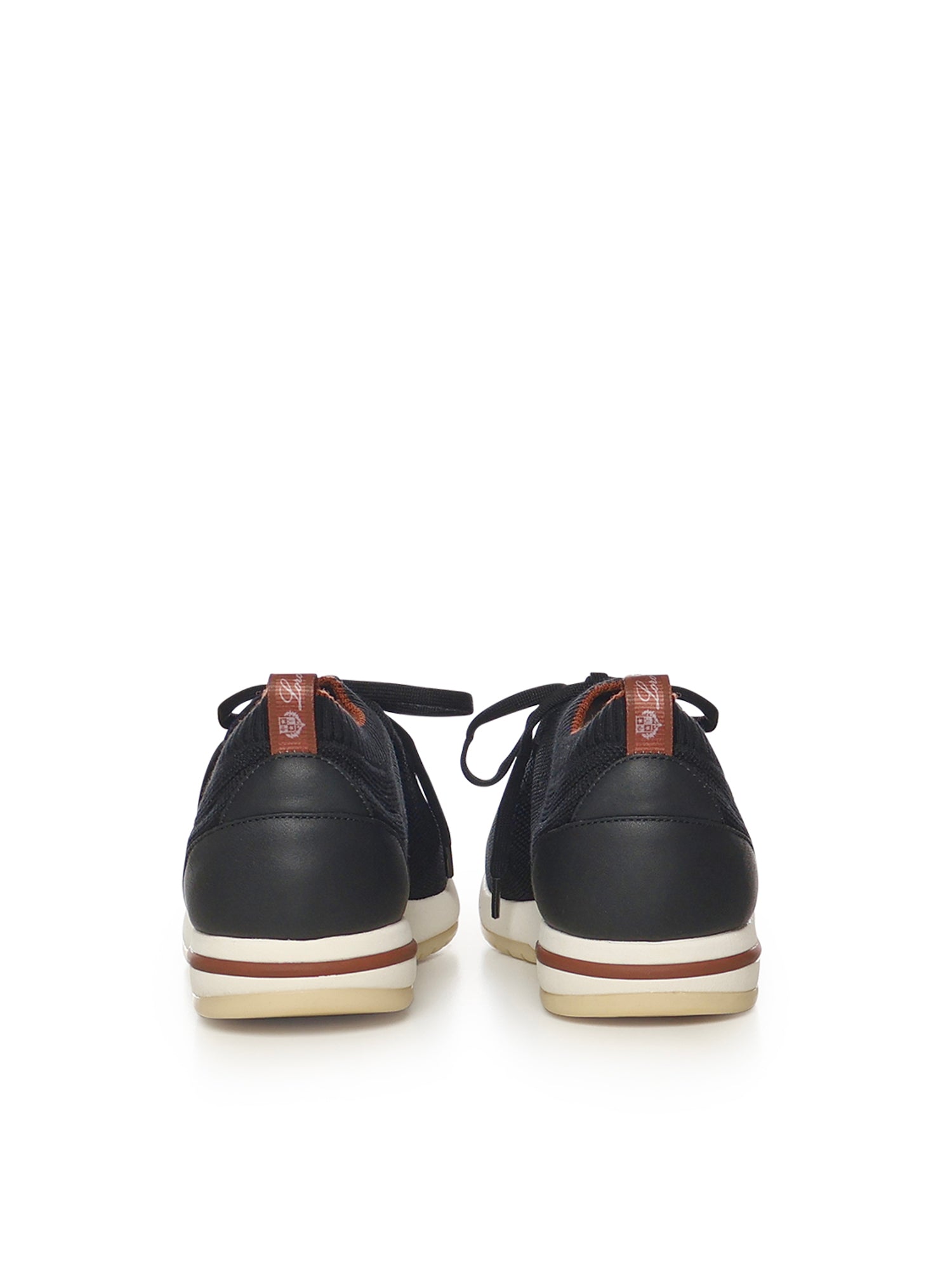 Loro Piana Sneakers Black Virgin Wool