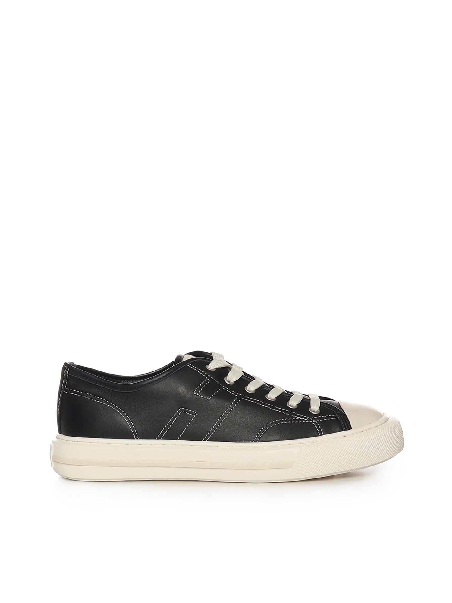 Hogan Sneakers Black Lambskin