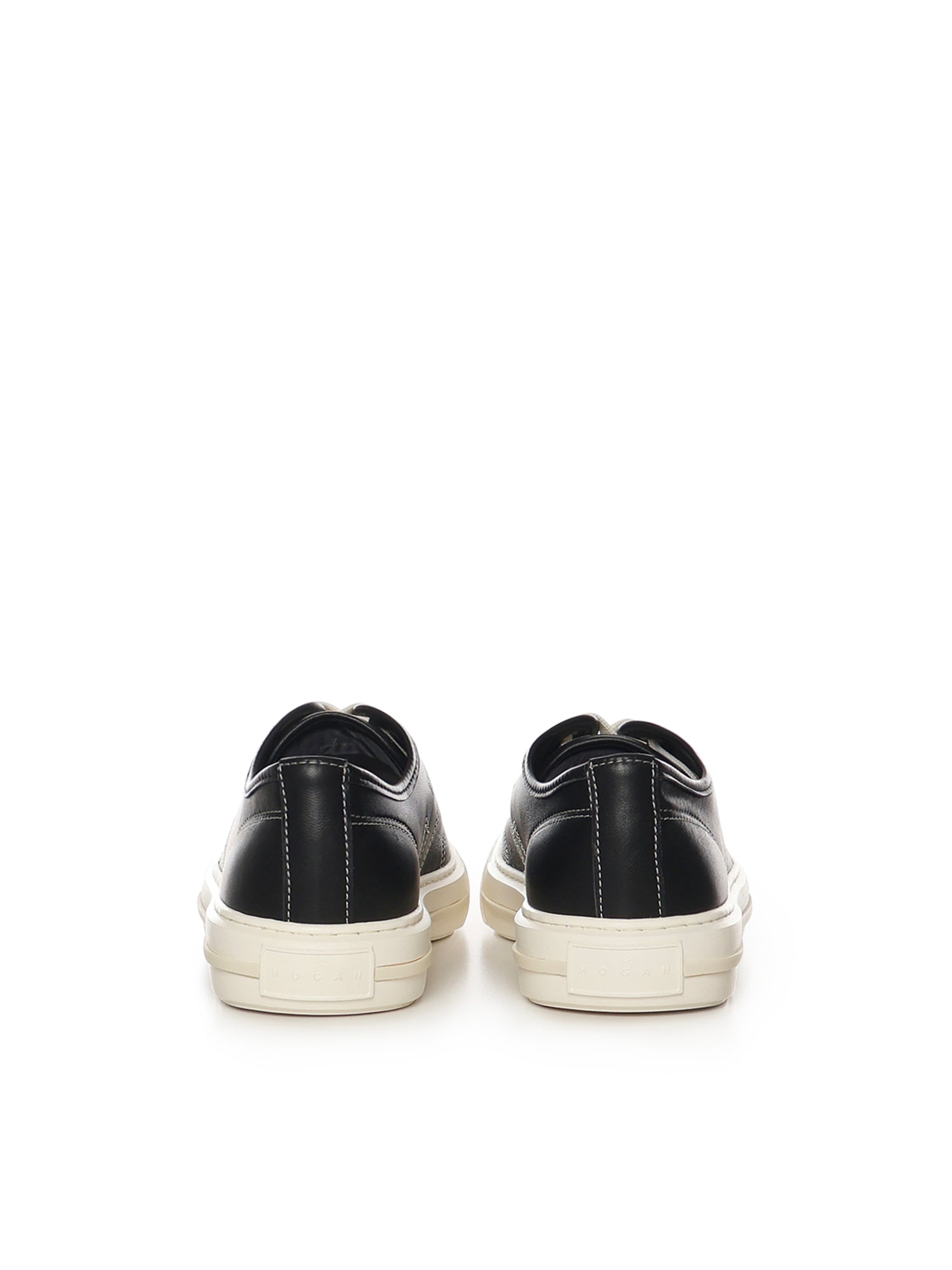 Hogan Sneakers Black Lambskin