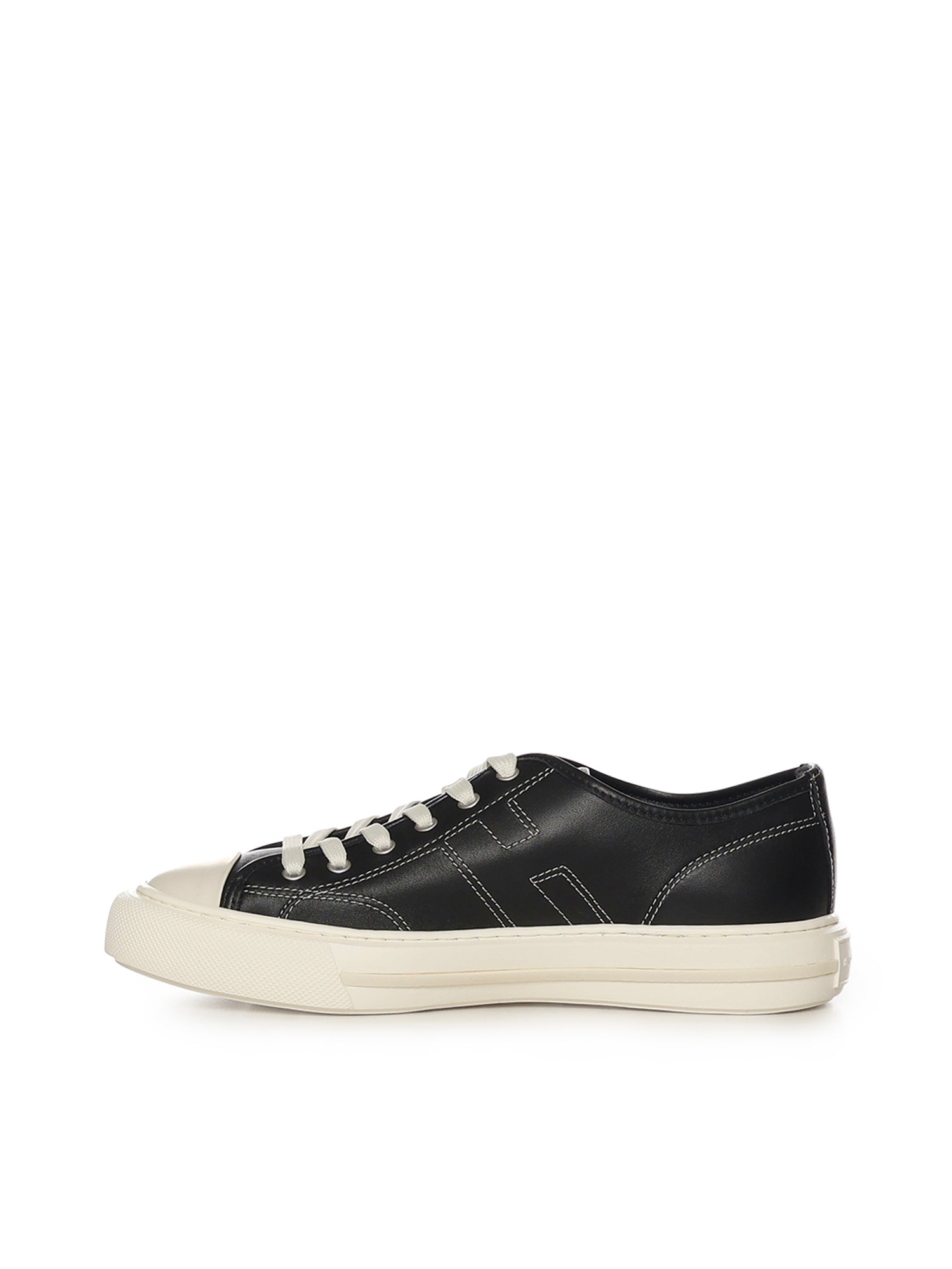 Hogan Sneakers Black Lambskin
