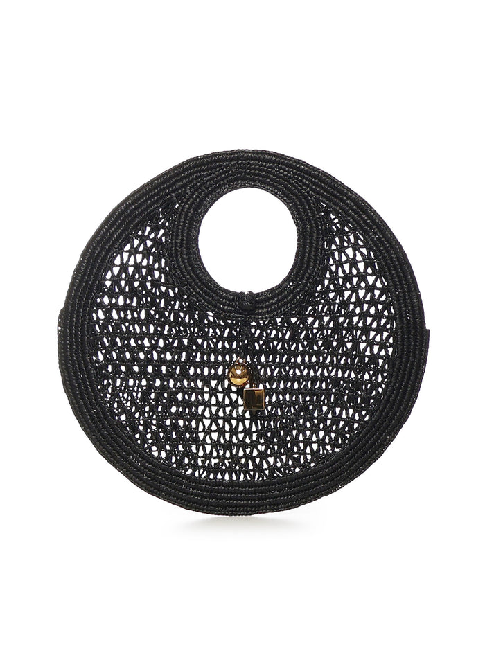 Jacquemus Bags Black Raffia