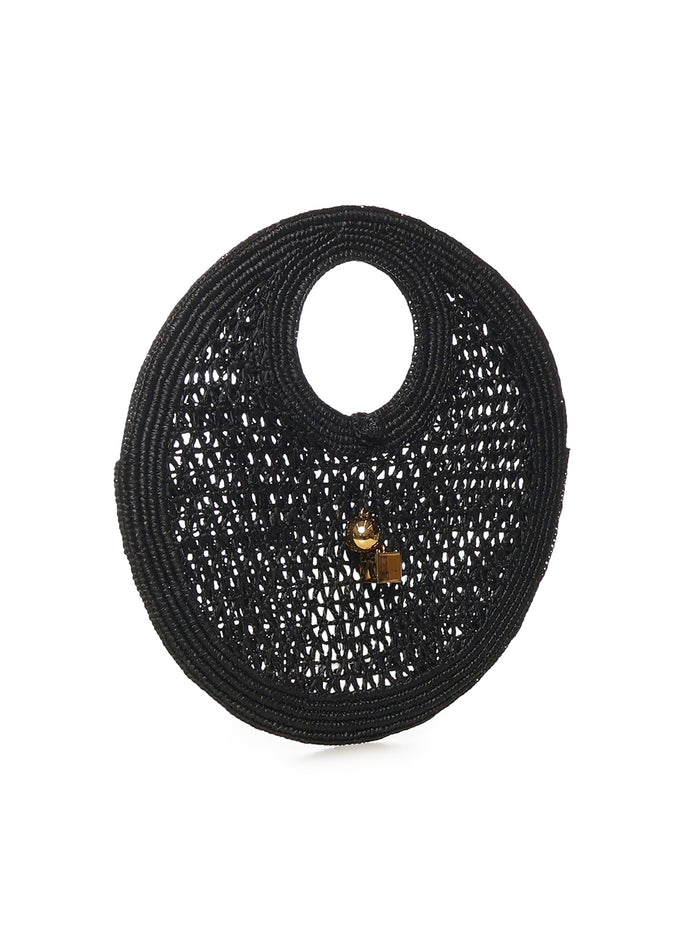 Jacquemus Bags Black Raffia