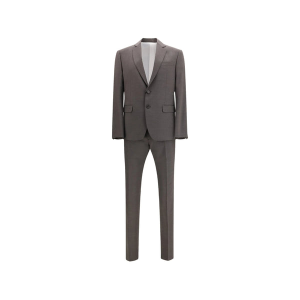Two-Piece Wool Suit Grey Suits