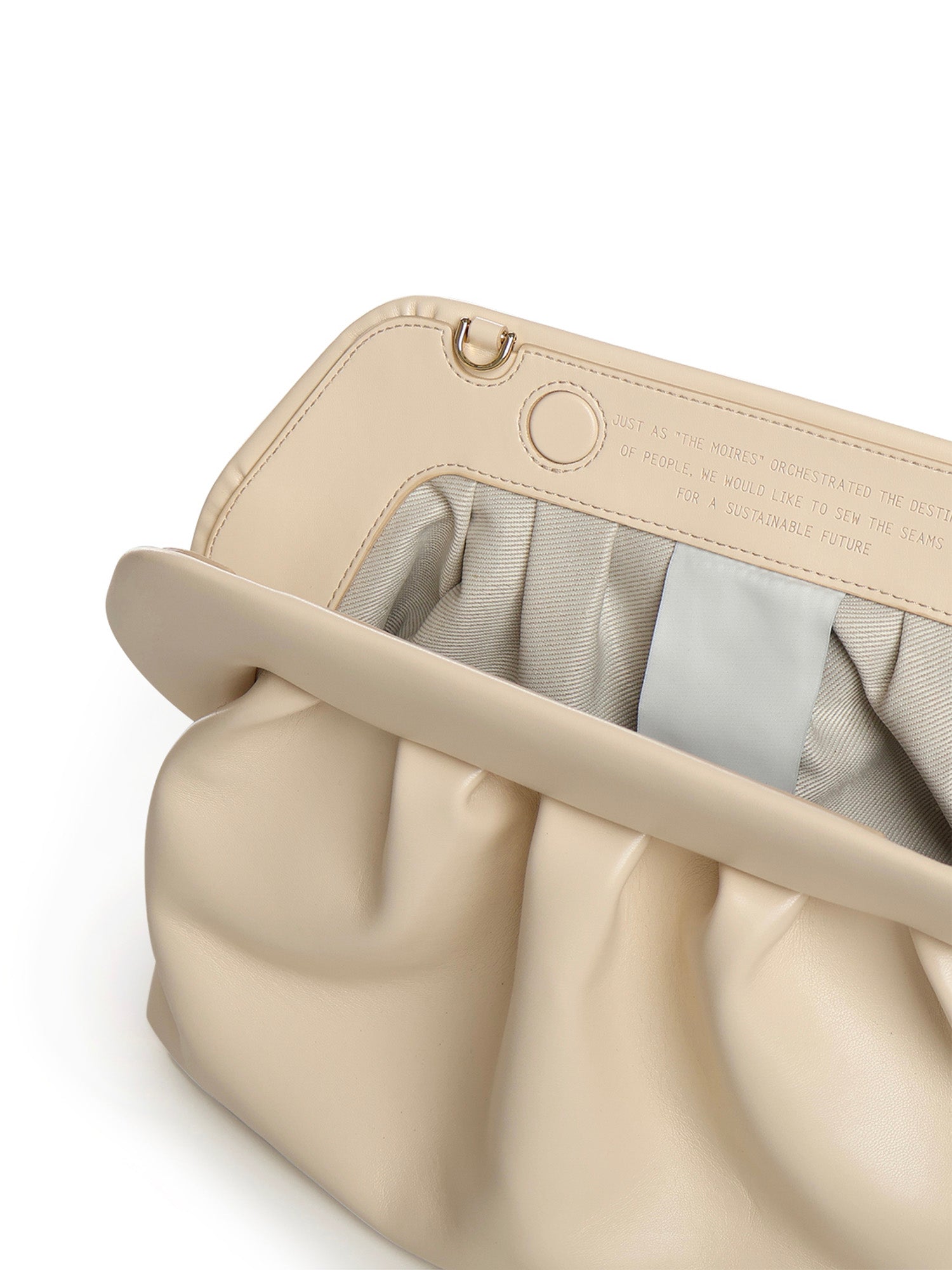 THEMOIRE Bags Butter Cream Polyurethane