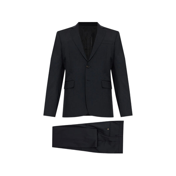 Black Wool Two-Piece Suit Virgin Suits