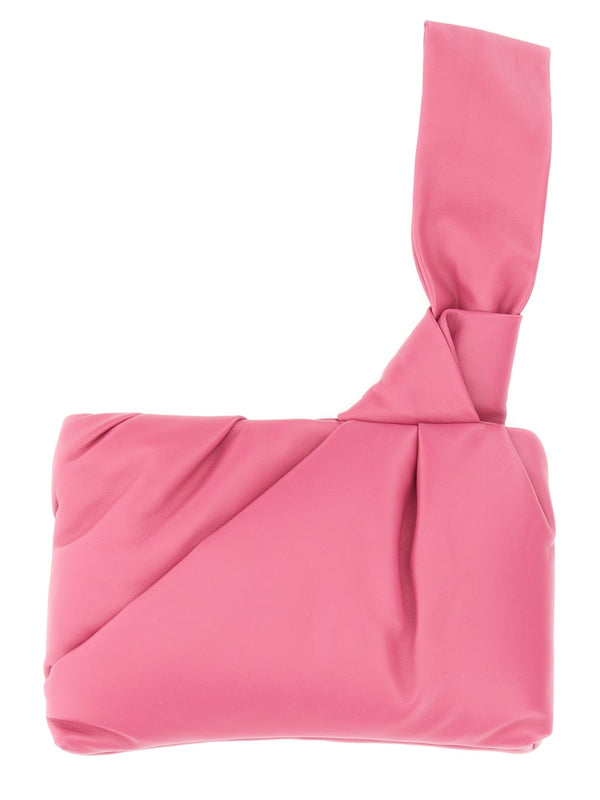 Nejiri Wrist Clutch Lilac Bags