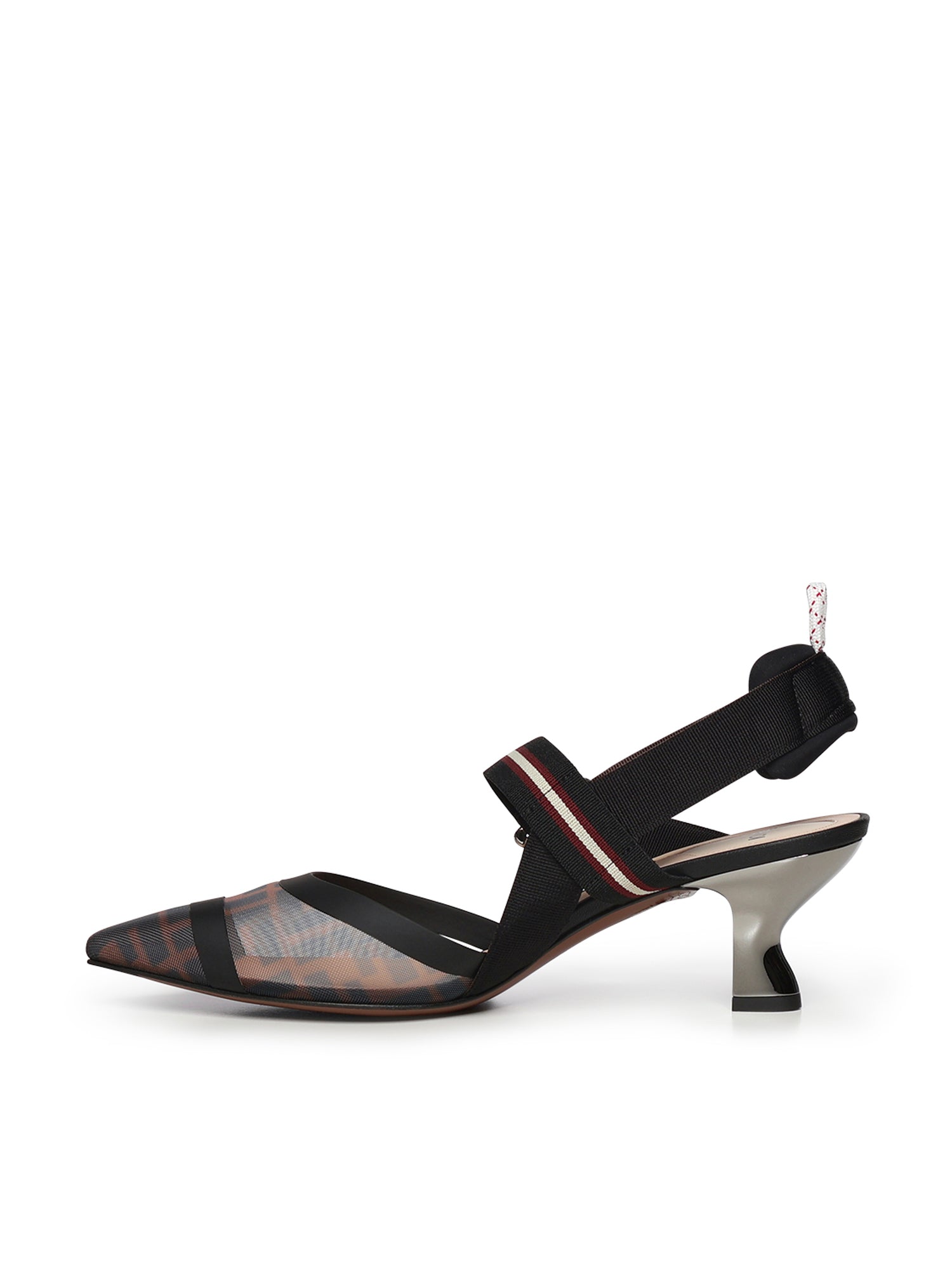 Fendi Flat Shoes Brown Polyamide