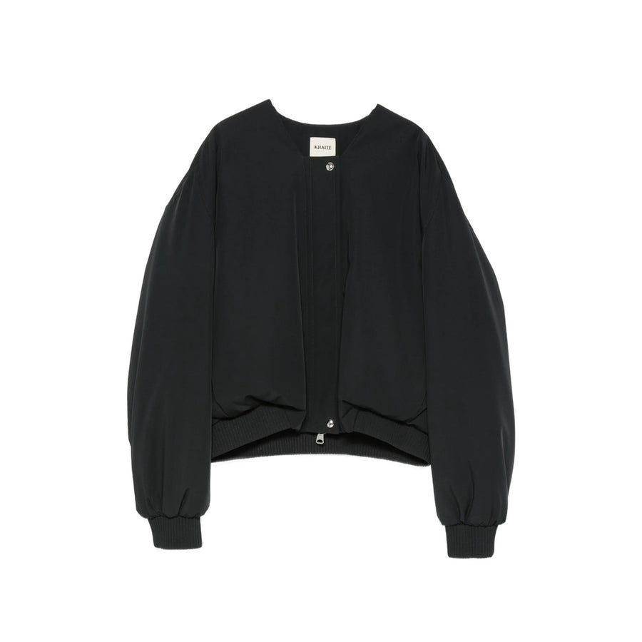 Bomber Jacket Black Polyamide