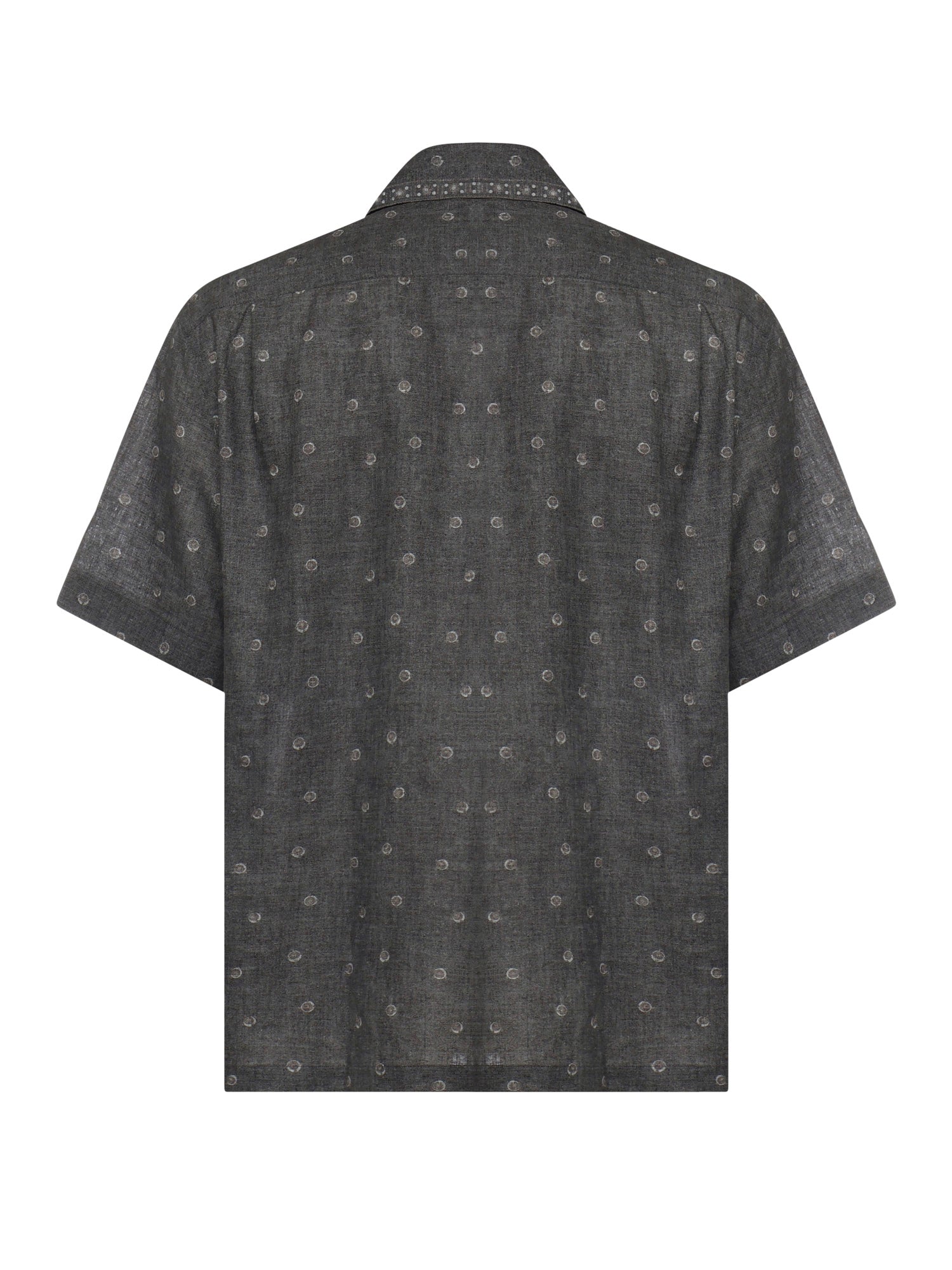 Eleventy Shirts Black Linen