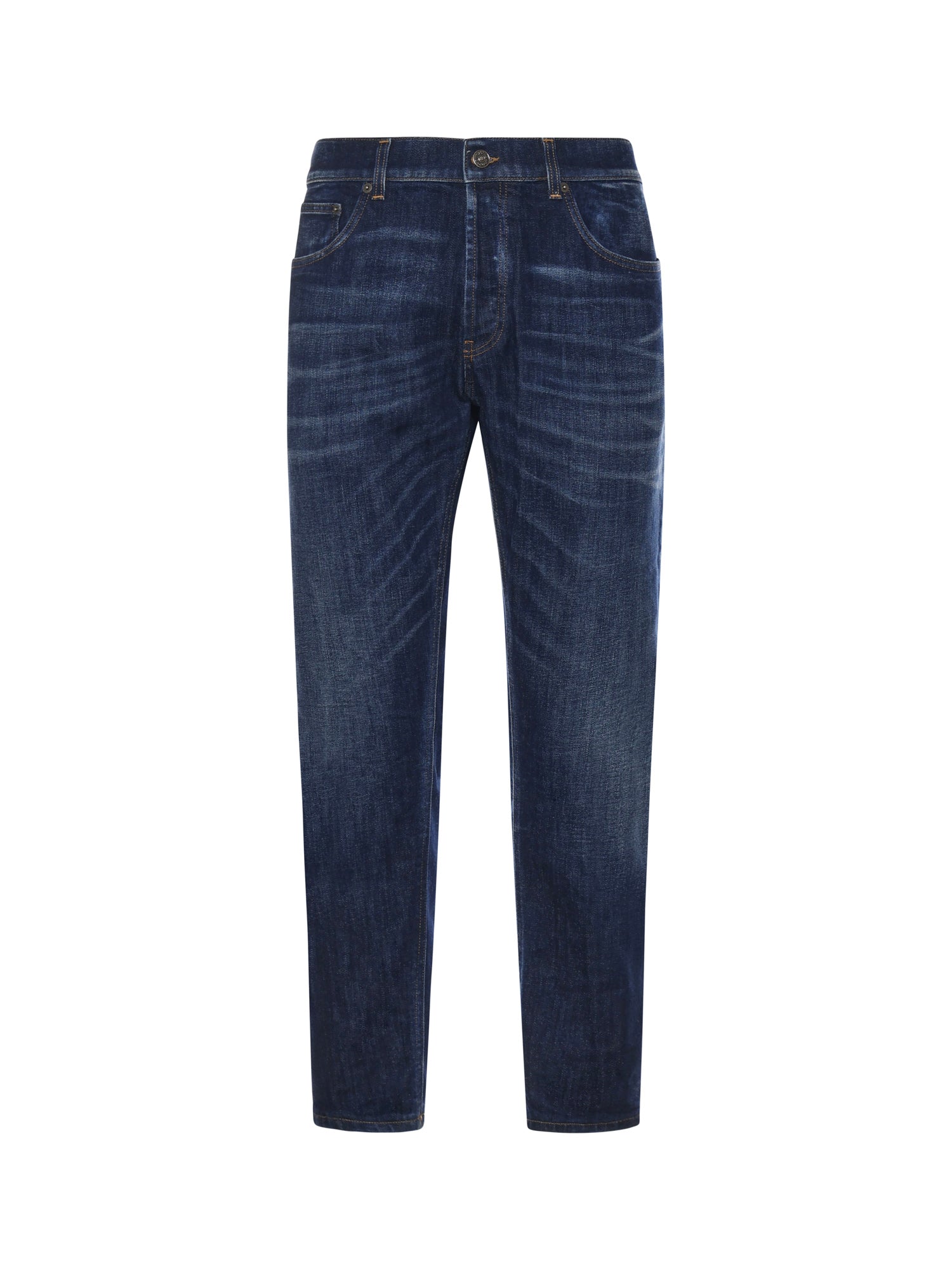 Dondup Jeans Blue Cotton