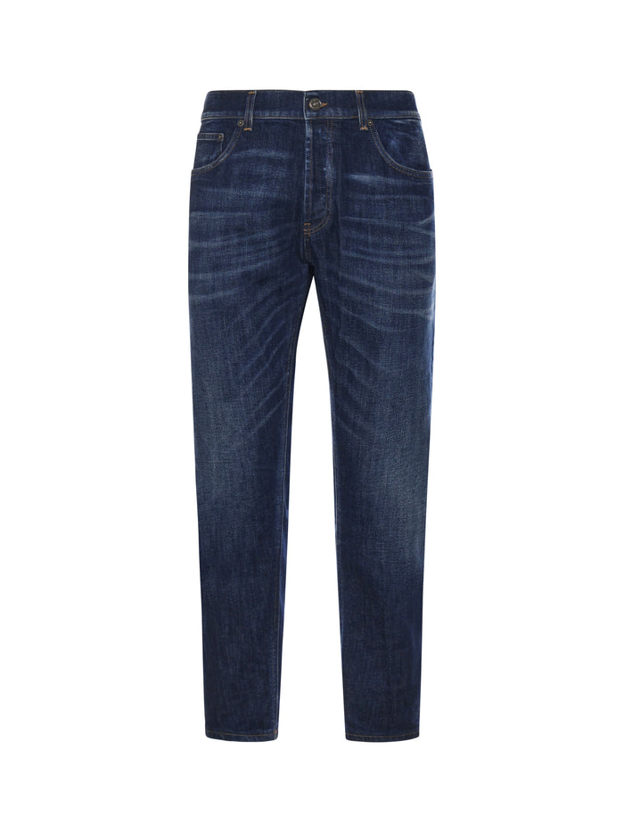 Dondup Jeans Blue Cotton