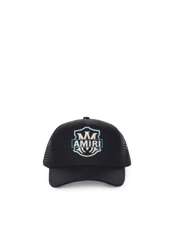 Amiri Hats Black Cotton