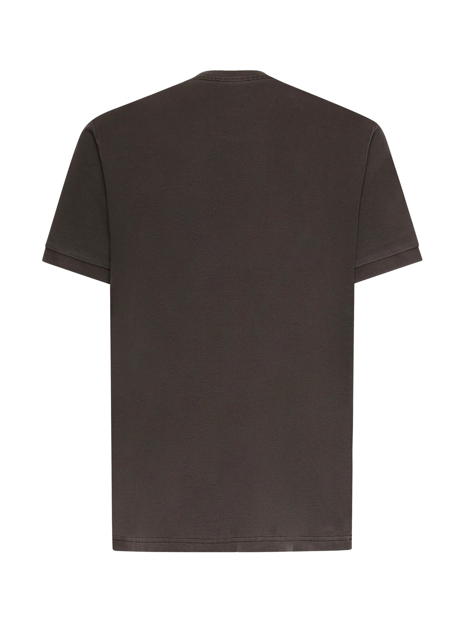 Fay T-shirts and Polos Dark Brown Cotton