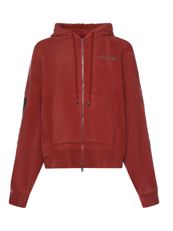 Amiri Sweaters Red Rose Cotton