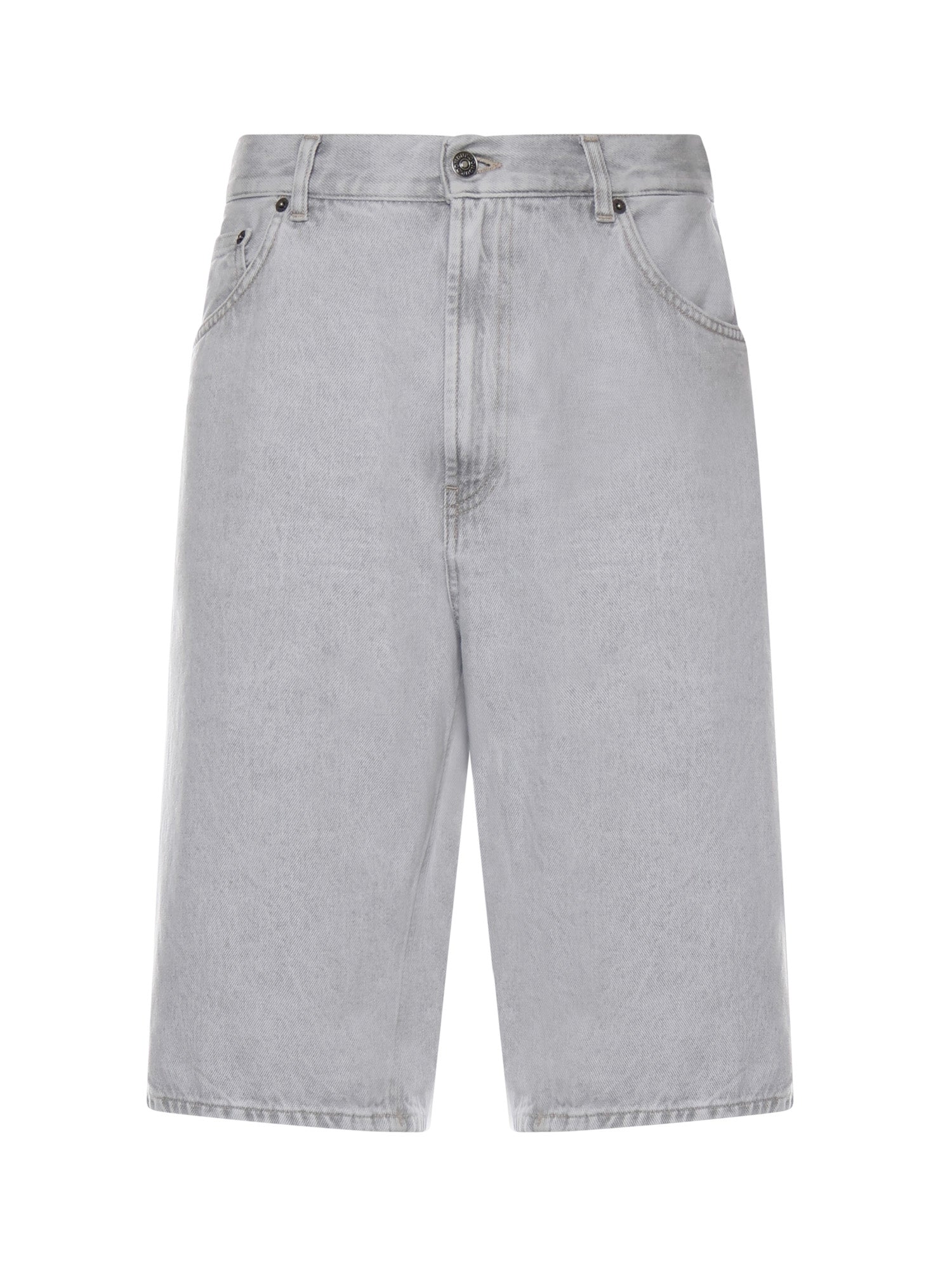 Dondup Shorts Grey Cotton