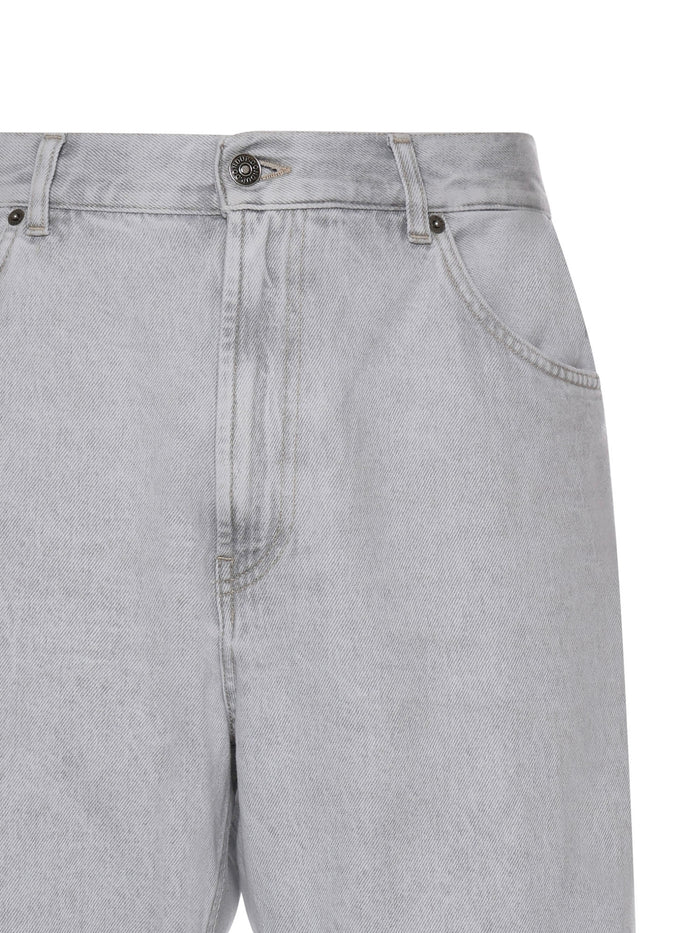 Dondup Shorts Grey Cotton