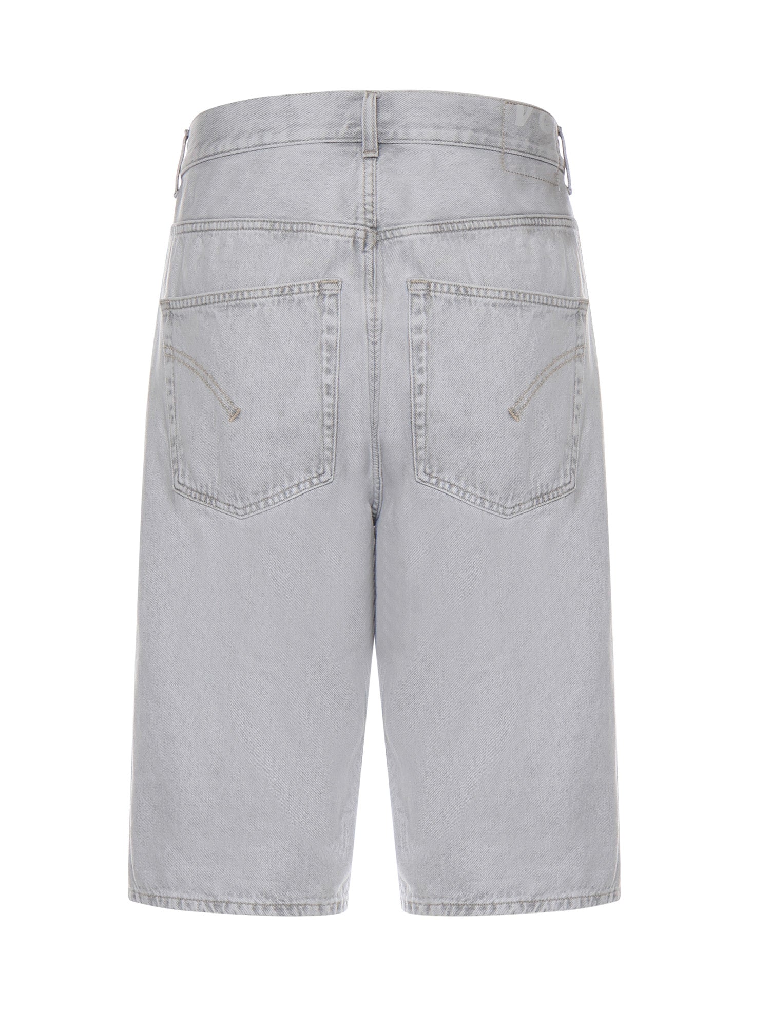 Dondup Shorts Grey Cotton