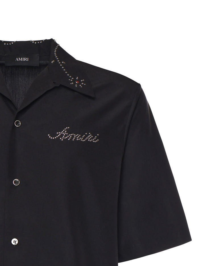 Amiri Shirts Black Modal