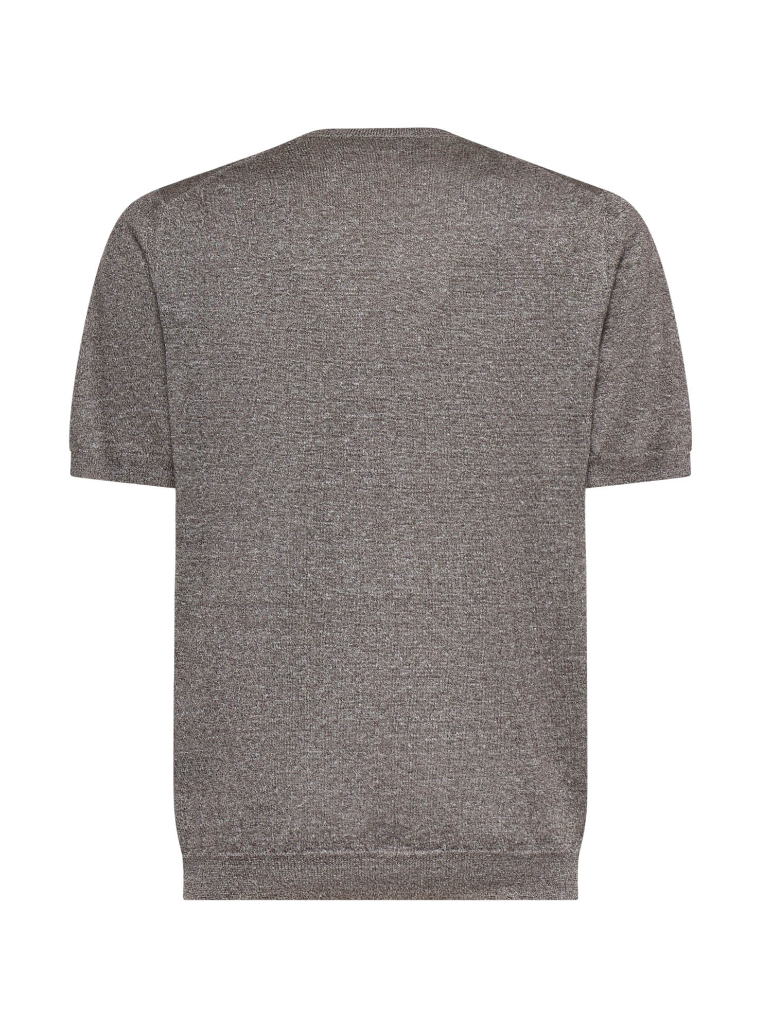 Fay T-shirts and Polos Dark Brown Linen