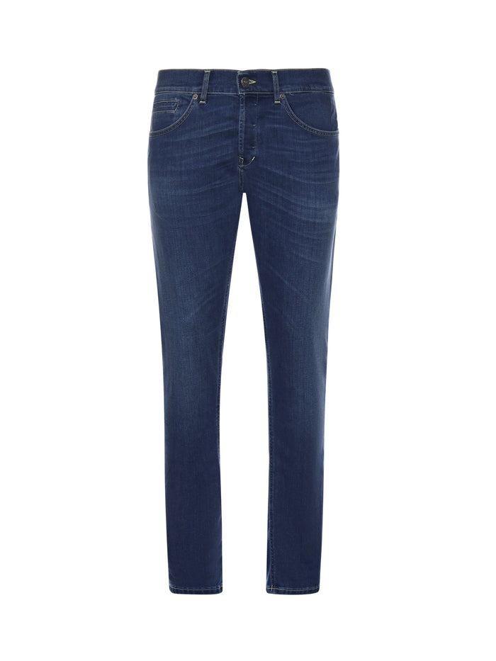 Dondup Jeans Blue Cotton