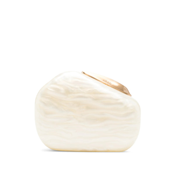 Clutch Bag Althea Neutrals Plastic