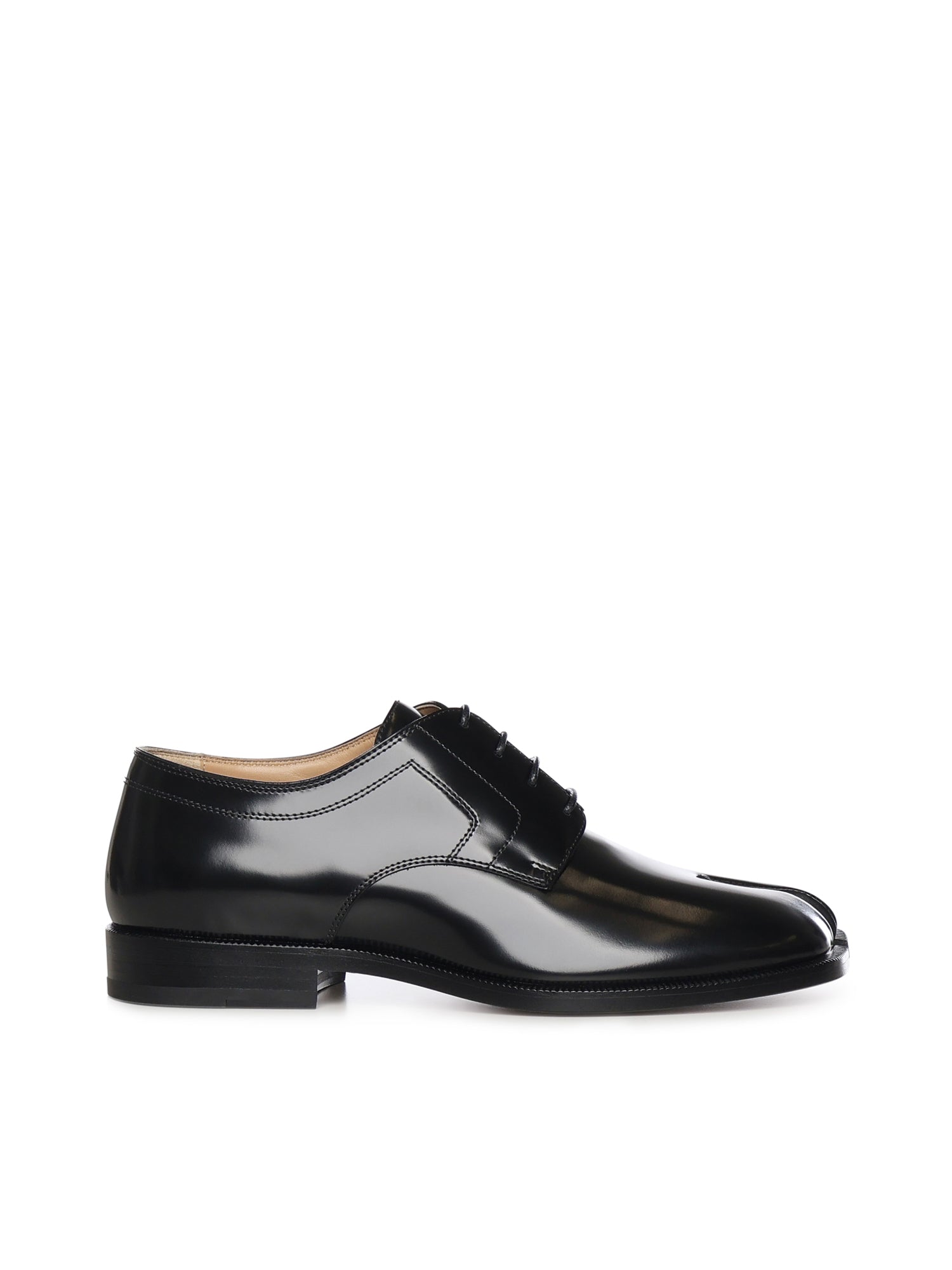 Maison Margiela Flat shoes Black Calfskin