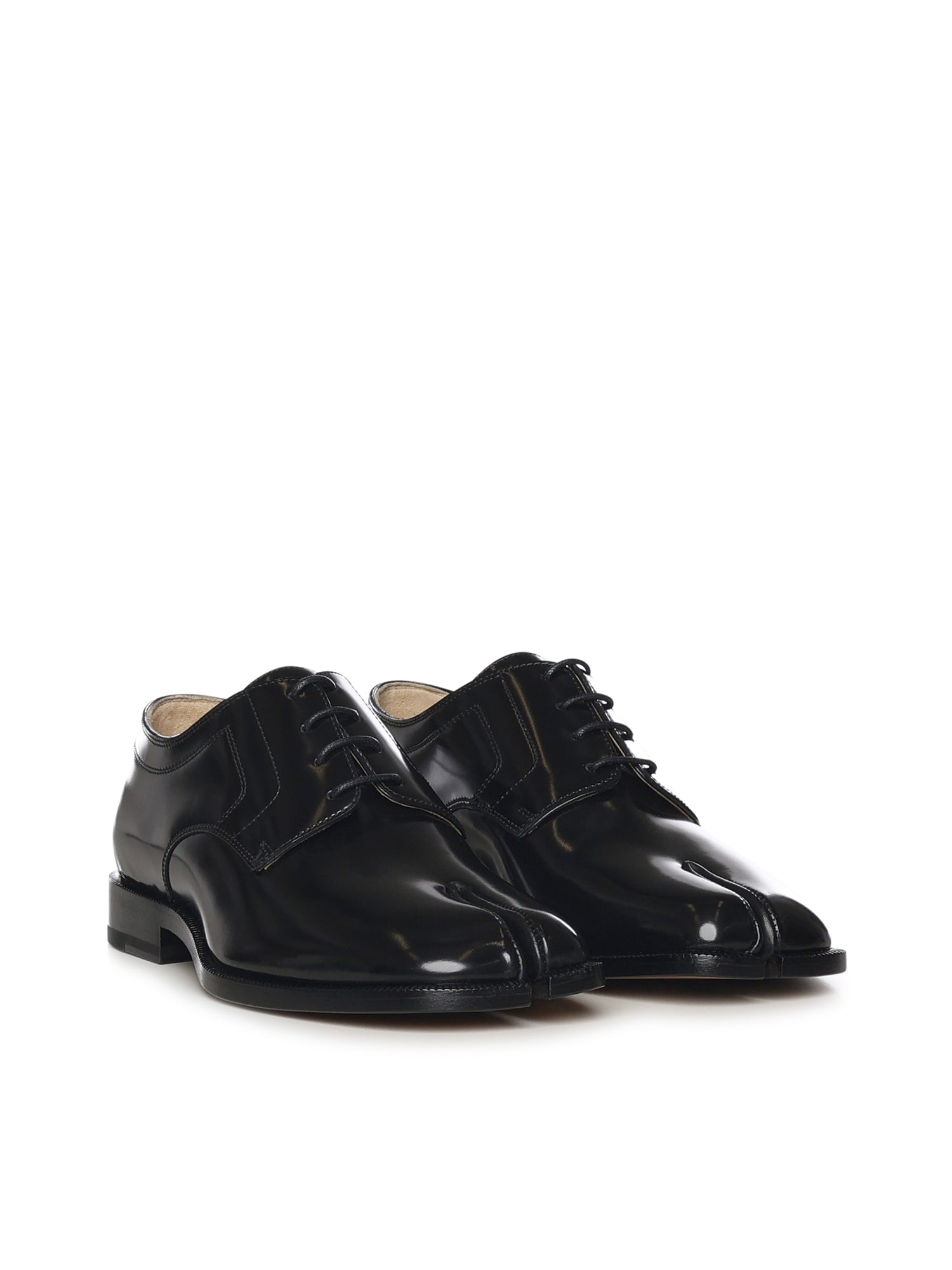 Maison Margiela Flat shoes Black Calfskin