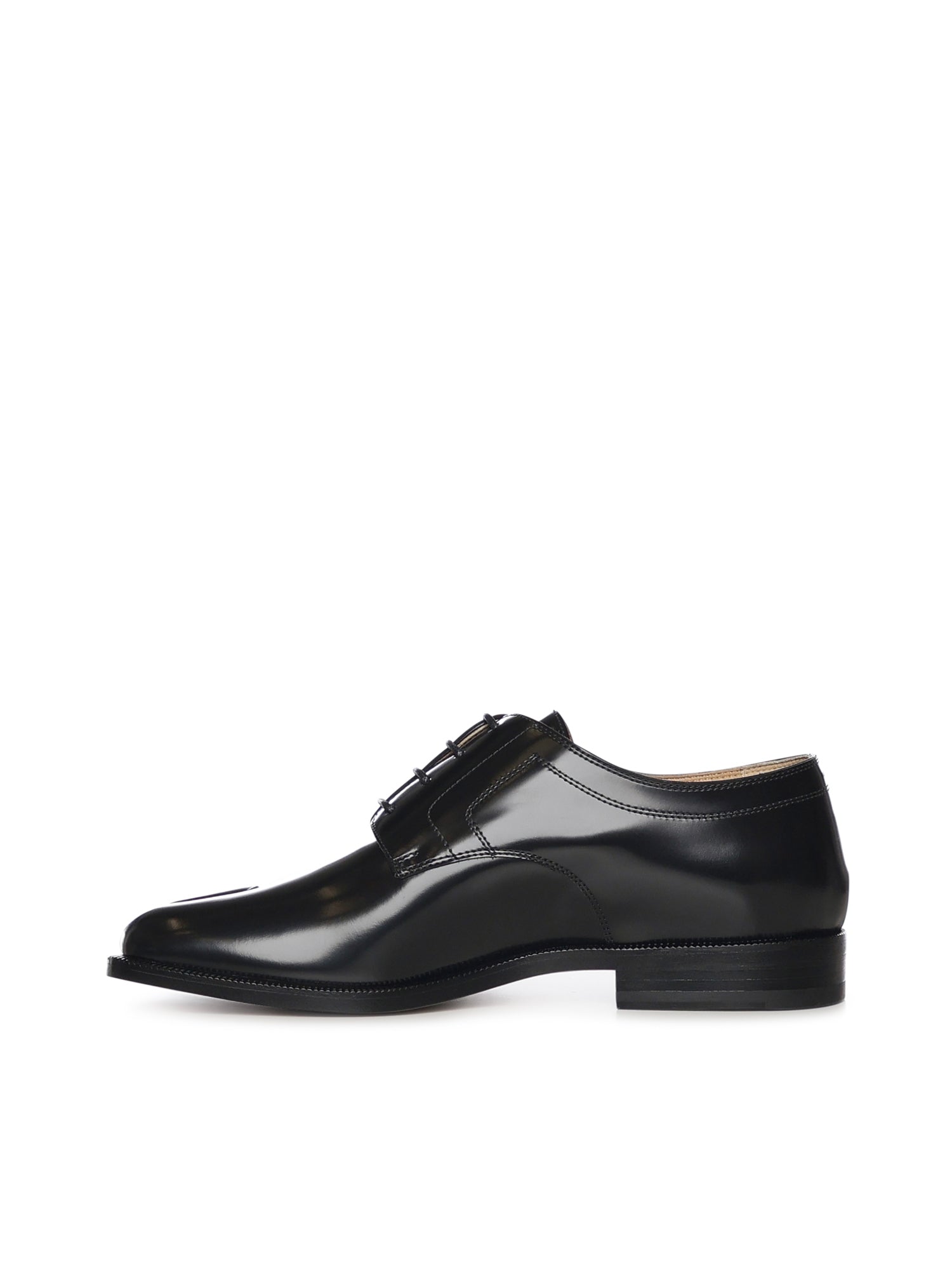 Maison Margiela Flat shoes Black Calfskin