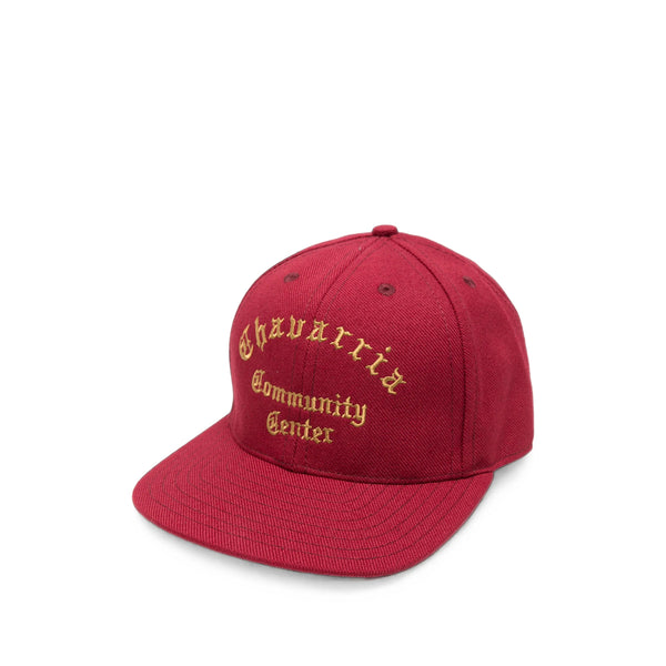 Baseball Cap Red Cotton Hat