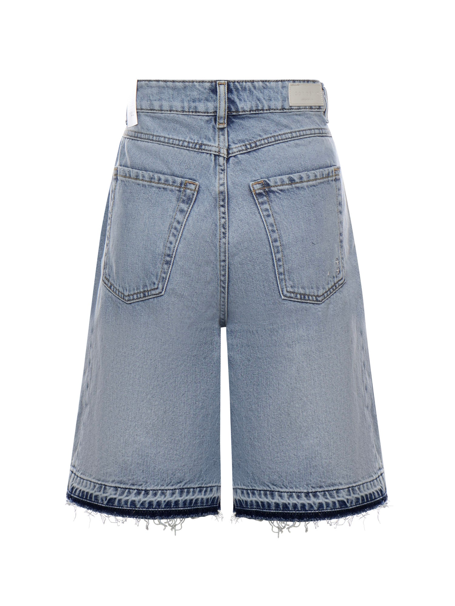ICON DENIM Shorts Blue Cotton
