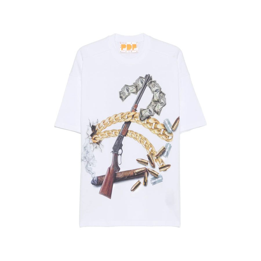 White Cotton T-Shirt T-shirts