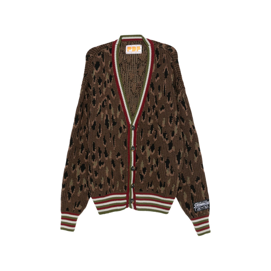 Knit Sweater Brown Wool