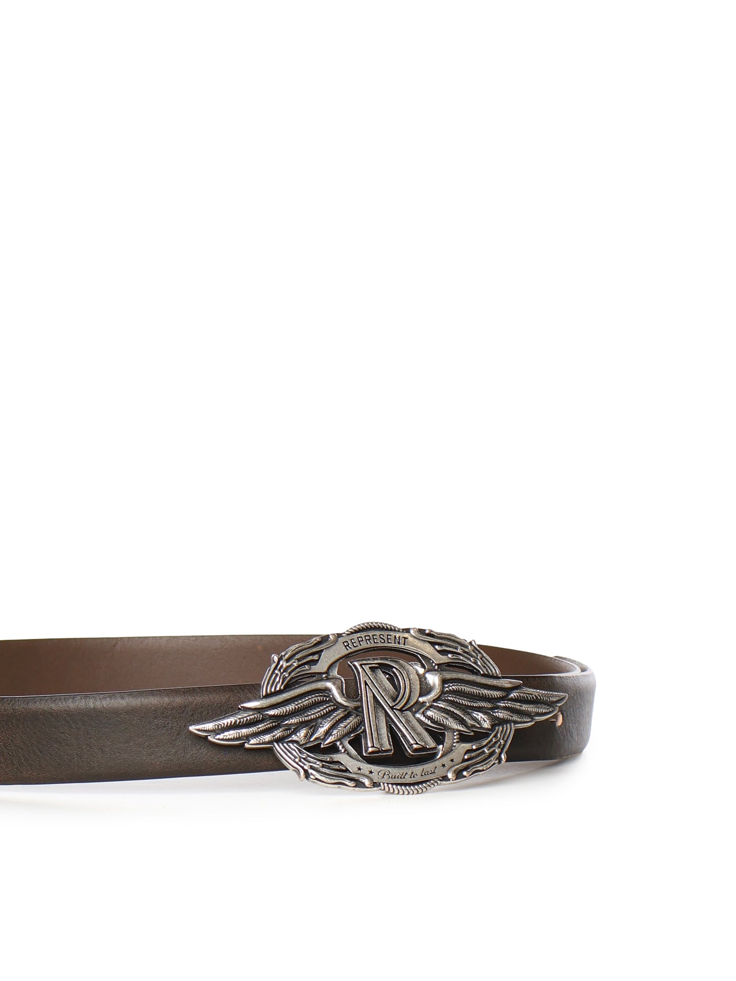 Represent Belts Dark Brown Leather
