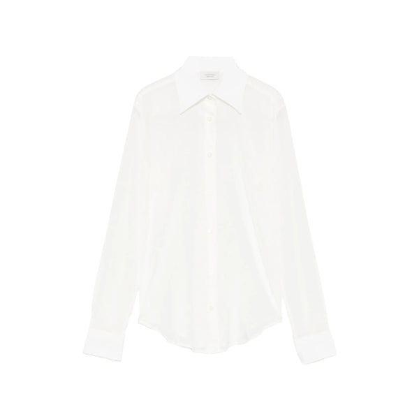 Shirt White Silk