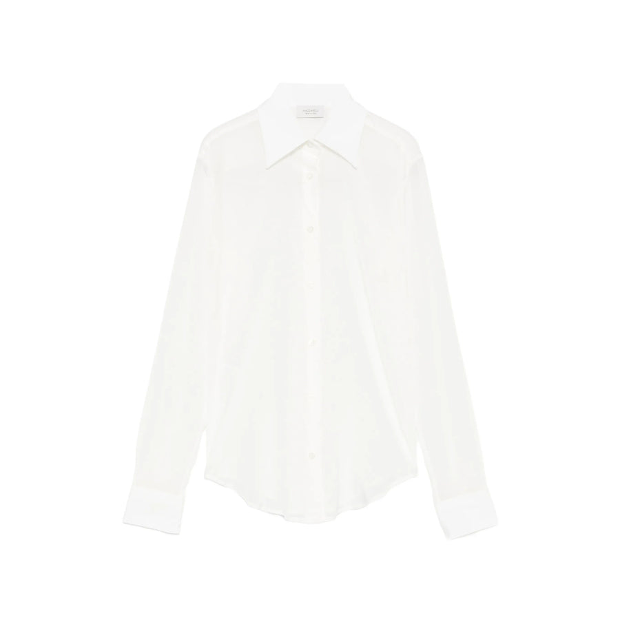 Shirt White Silk