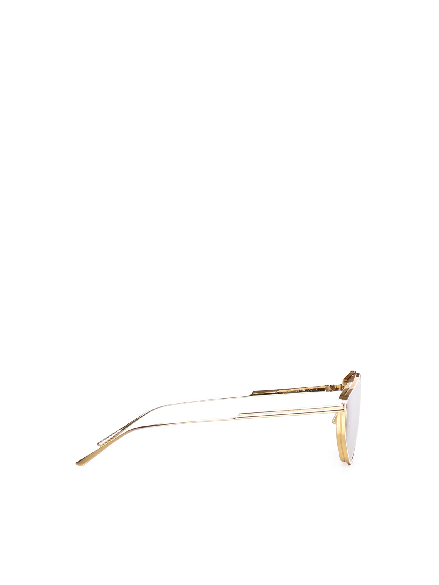 Bottega Veneta Sunglasses Gold-gold-grey Metal