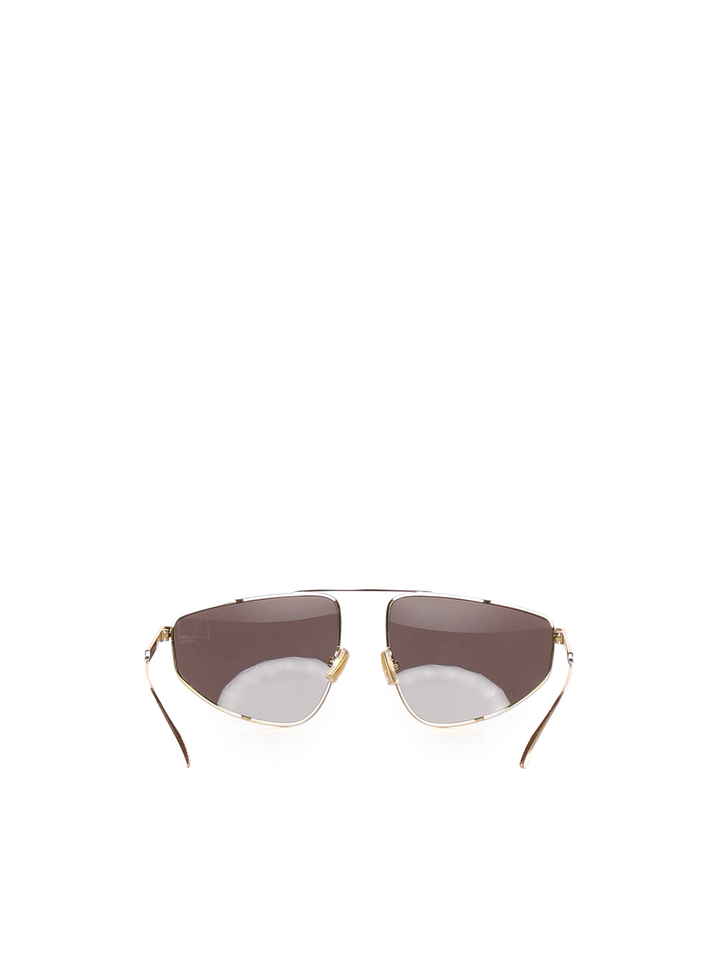 Bottega Veneta Sunglasses Gold-gold-grey Metal