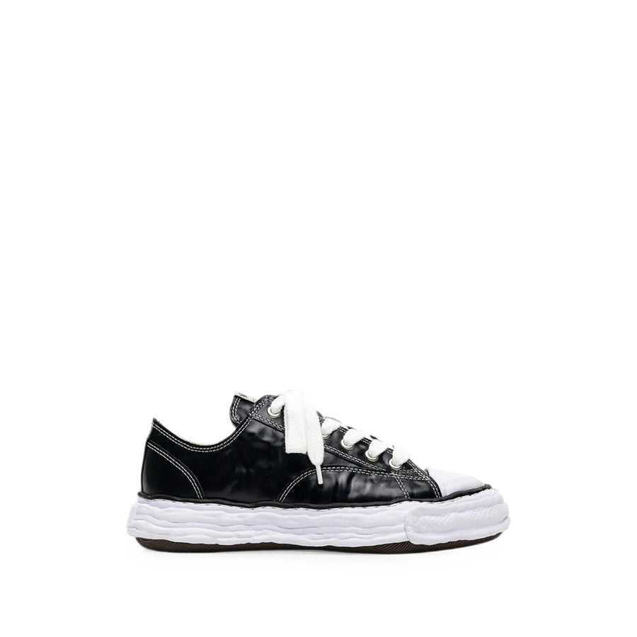Sneakers Original Sole Black Leather Calf