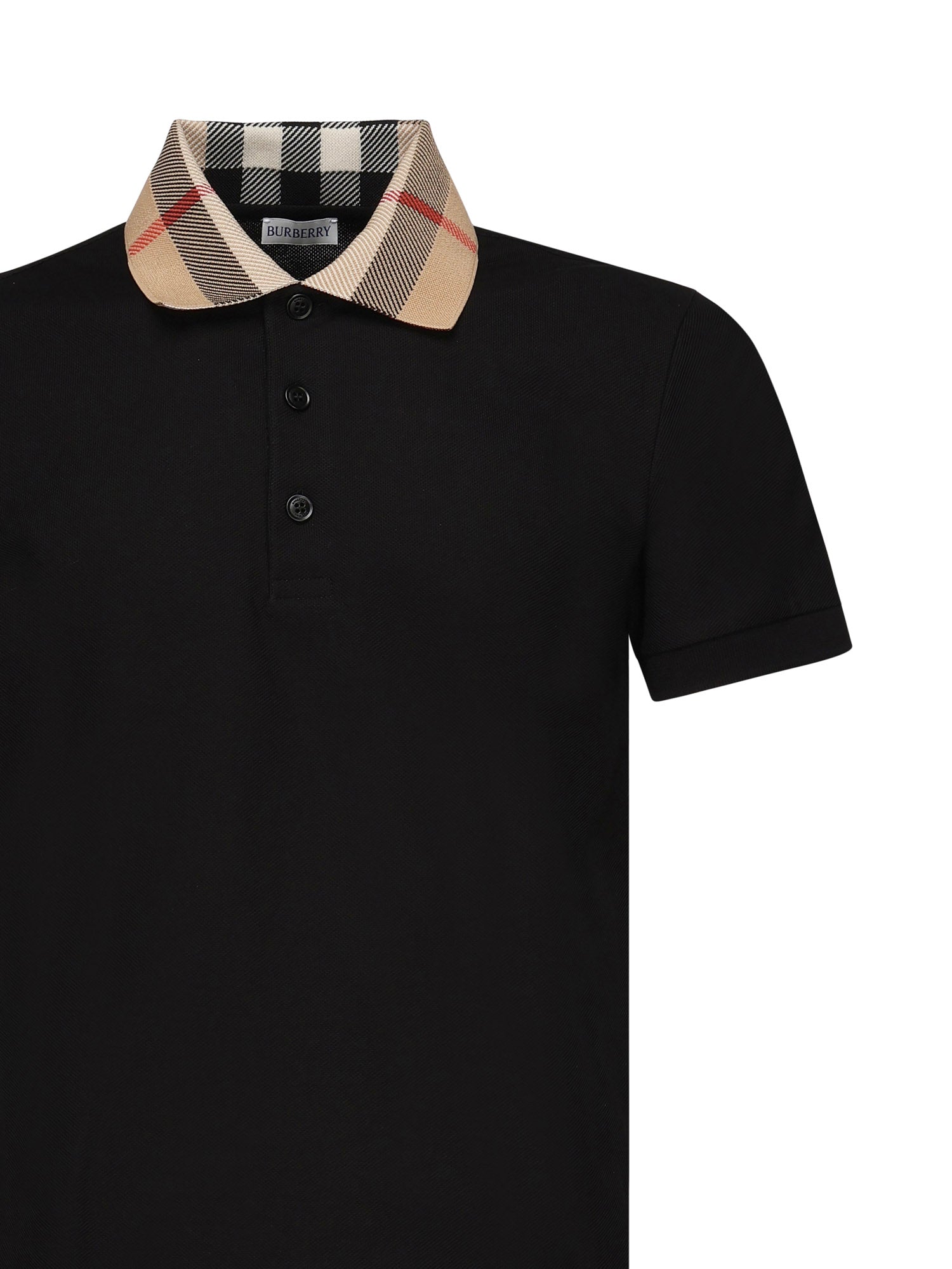 Burberry T-shirts and Polos Black Cotton