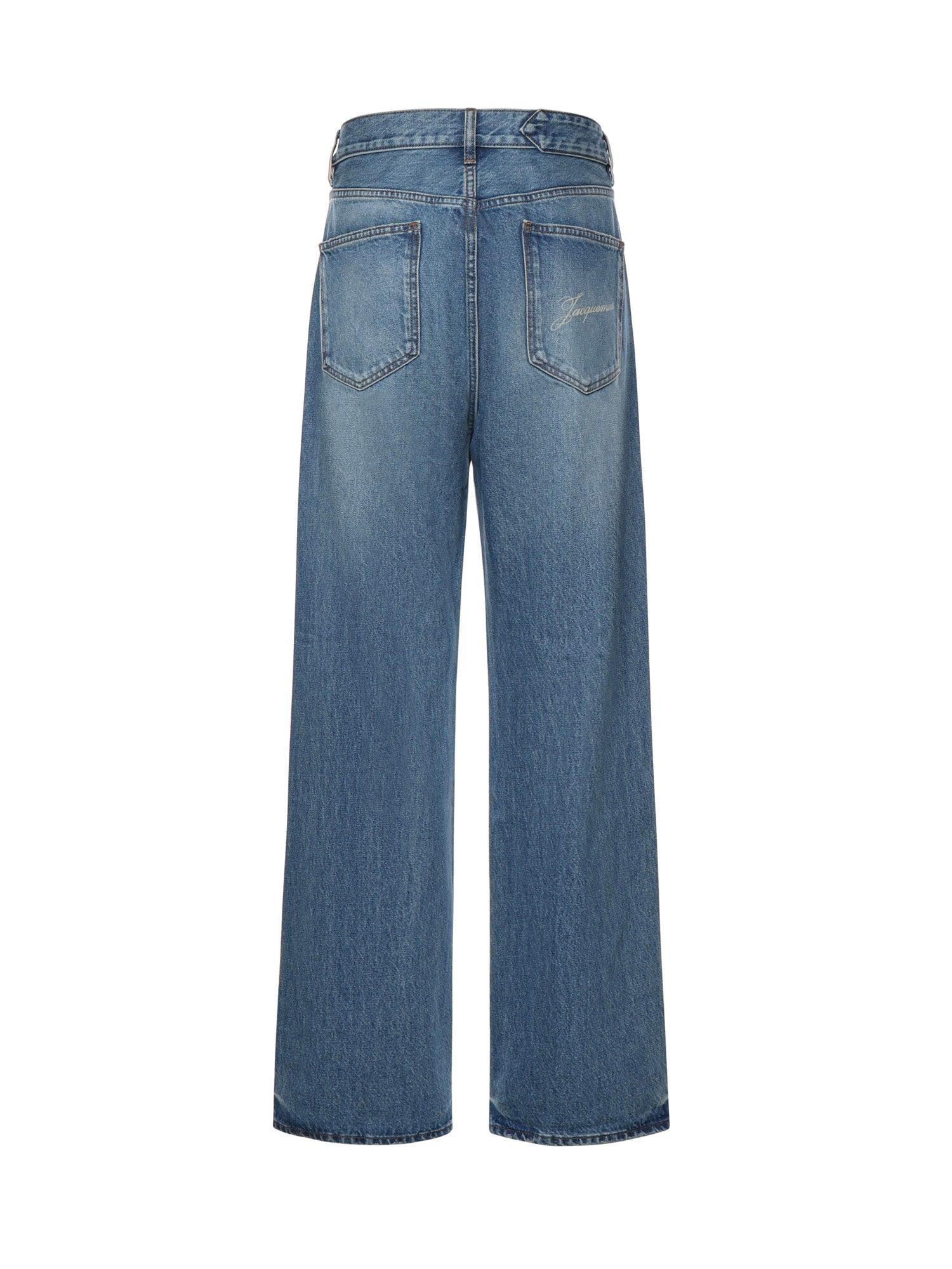 JACQUEMUS Jeans Blue/tabac Cotton