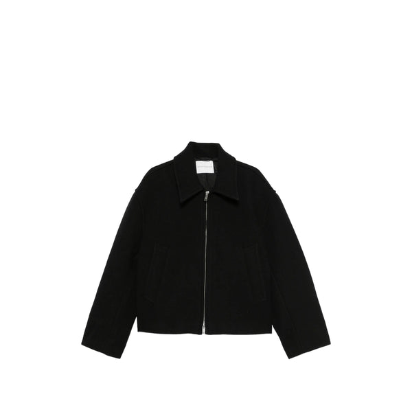 Shirt Jacket Grevan Black Wool-Cashmere