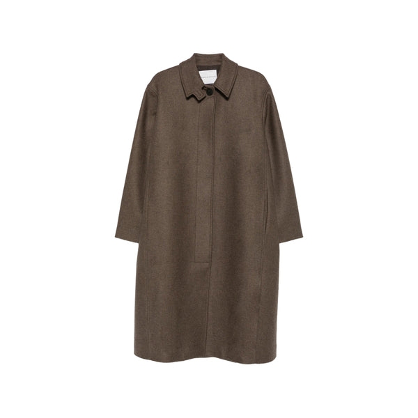 Coat Ria Loden Brown Wool Outer
