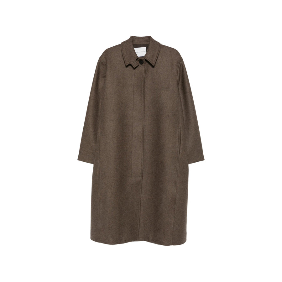 Coat Ria Loden Brown Wool Outer