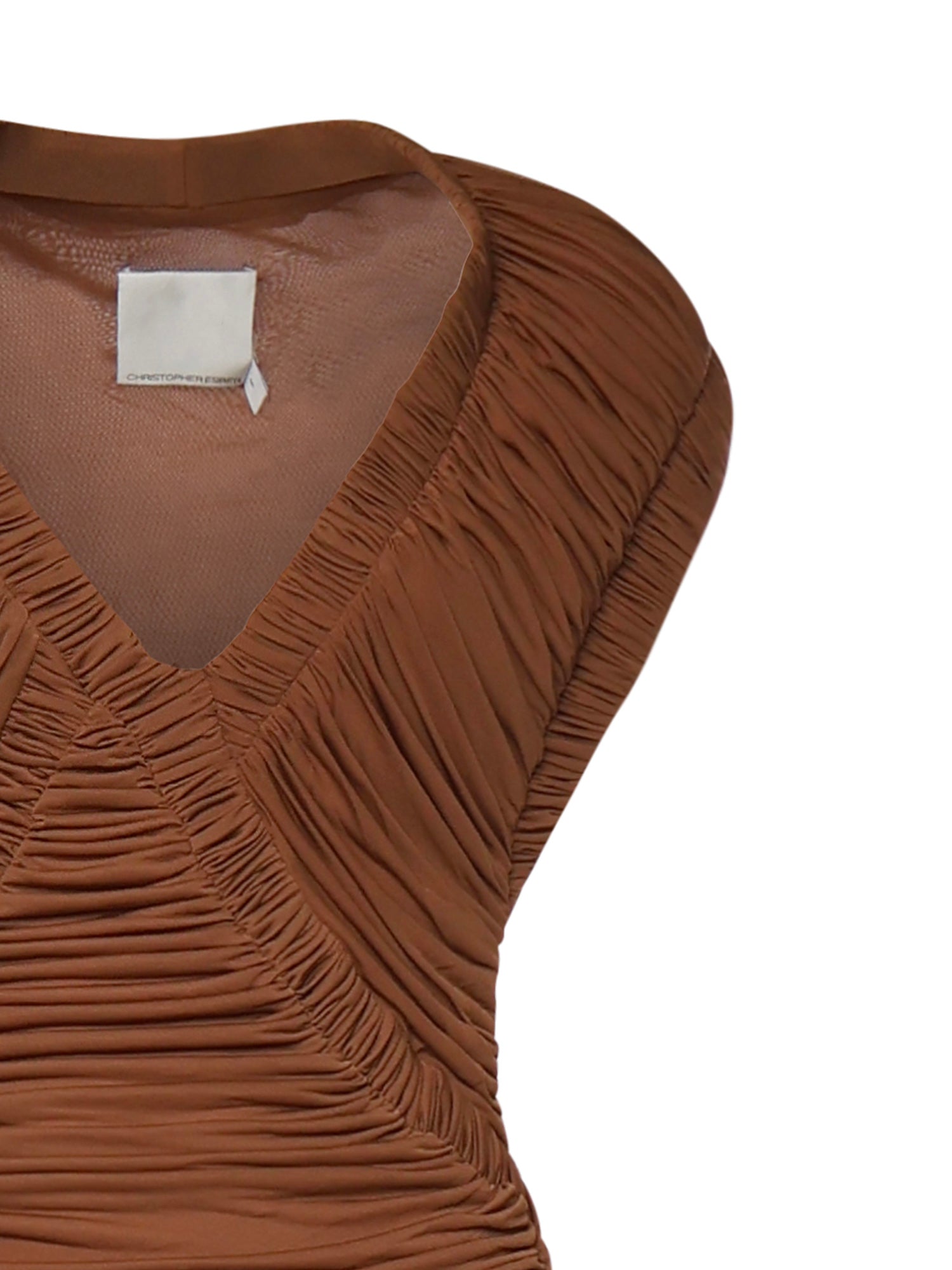 CHRISTOPHER ESBER Dresses Russet Rayon Polyester
