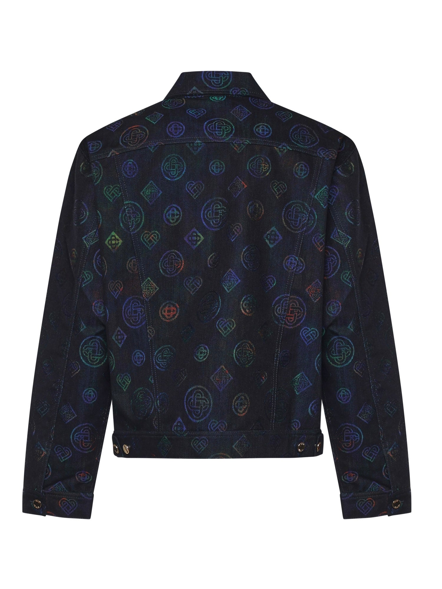 Casablanca Coats Blue Cotton