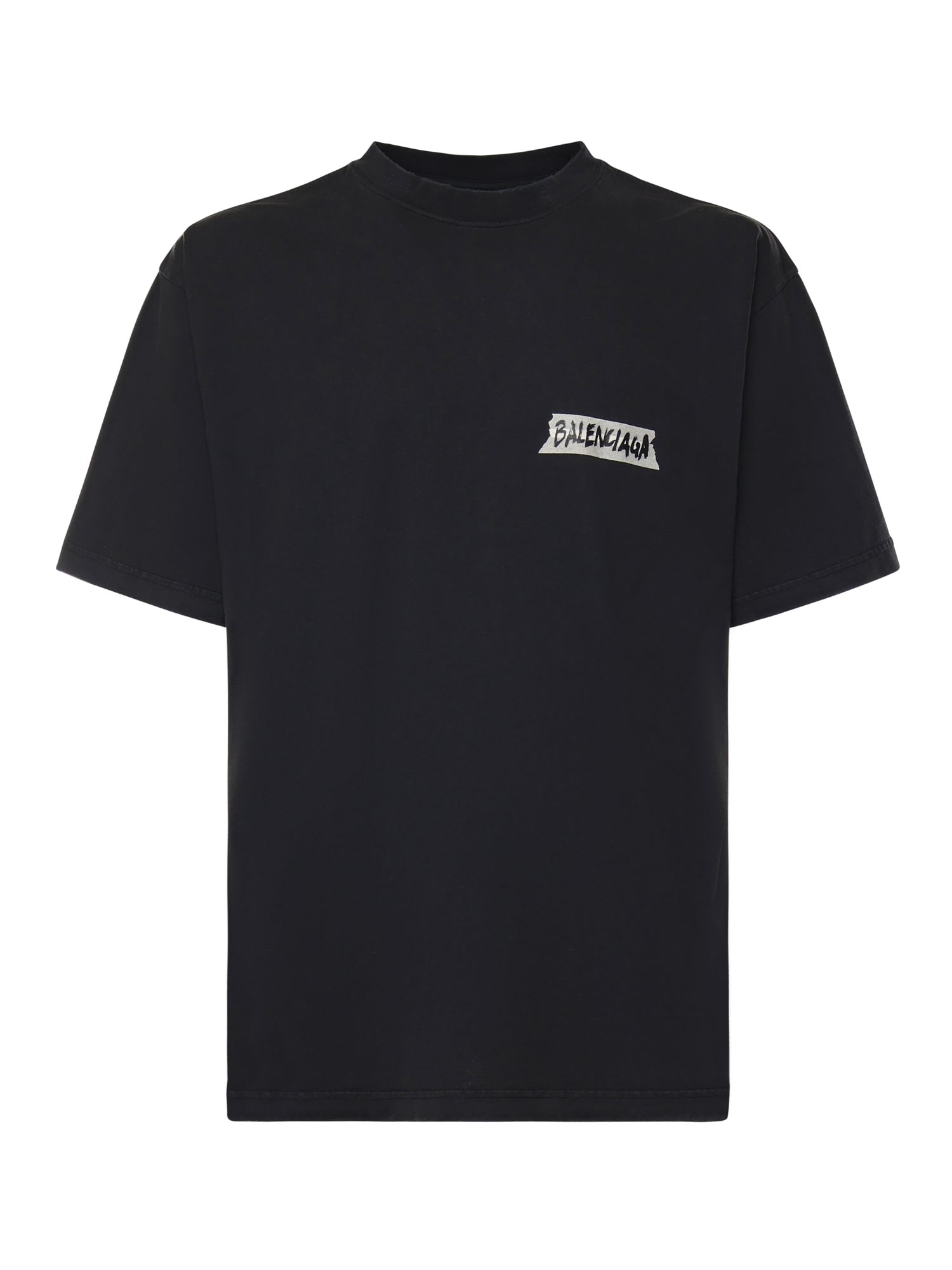 Balenciaga T-shirts and Polos Black Cotton