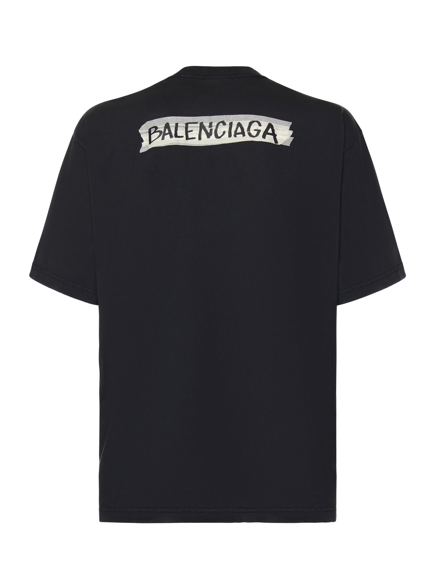 Balenciaga T-shirts and Polos Black Cotton