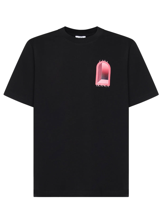Casablanca T-Shirts And Polos Black Cotton